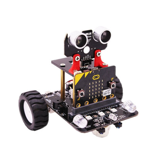 Robot for Micro:Bit Stem Robotics Kits DIY STEM Educational  Robot Car Without Microbit Main Board for Kids