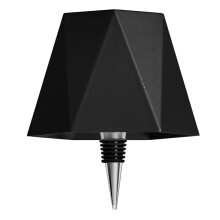 Wireless Wine Bottle Lamp 3-Color Touch Dimmable Rechargeable Bottle Lights for Bedroom Bars Restaurants Black
