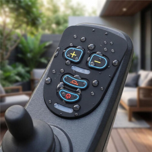 Wheelchair Joystick Keypad Wheelchair Drive Controller Panel  Replacement Keypad for Mobility Scooter Joystick 1
