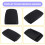 Center Armrest Box Cover 4F0864245 Suitable for  A6L C6 2005-2011 Models, Black 7