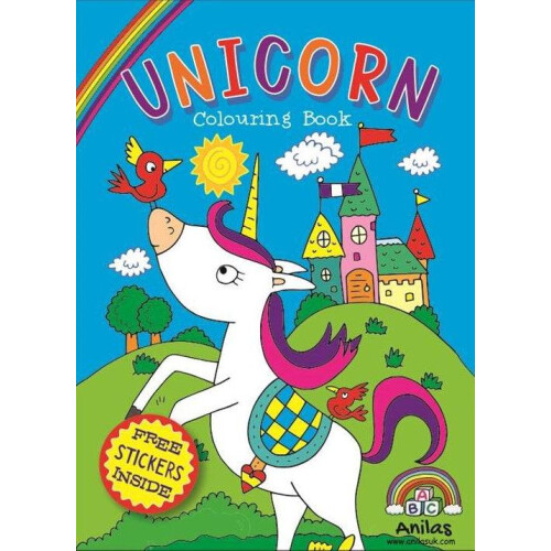 (1 Book) Unicorn Colouring Book 1