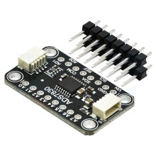 ADS7830 8-Kanalig 8-Bitars ADC Analog-Till-Digital-Omvandlarmodul för IIC Qwiic Flerkanalig Sensordatainsamling