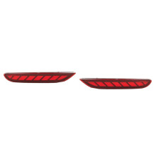 Światło Odblaskowe LED Tylnego Zderzaka dla Q50 2014-2017 Q50L 2015-2016 JX35 2011-2013, Światło Kierunkowskazu i Hamowania