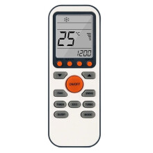 GYKQ-36 Vervangende Afstandsbediening voor TCL Airconditioners BFC-24H BFC-48H BFE-60H BSM-12H BMSR-24H BSZ/in-30H BSR-12H BSM-18H