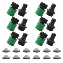 Kit de Rinçage à Connexion Rapide 6 Pièces pour Moteur Hors-Bord , Adaptateur de Tuyau D'Arrosage Universel