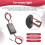 2PCS Car Gs-100A Led Brake Light Flash Controller 4