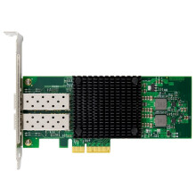 Adaptador de Red de Fibra Óptica PCI-e X4 de 10 Gbps SFP ConnectX-3 Compatible con PXE UEFI Tarjeta Adaptadora de 10 Gigabit