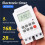 KG316S-II 220VAC 25A Digital Timer  Automatic Electronic Timer Hours/Minutes/Second 168 Hours  Control 3