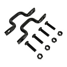 2 Piezas de Gancho de Acero para Amarre de Caja Trasera con Tornillo KB3Z-21550A74-A para Ranger 2019-2025 Lariat Raptor KB3Z21550A74A