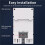 KG316S-II 220VAC 25A Digital Timer  Automatic Electronic Timer Hours/Minutes/Second 168 Hours  Control 6