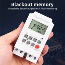 KG316S-II 220VAC 25A Digital Timer Automatic Electronic Timer Hours/Minutes/Second 168 Hours Control