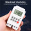 KG316S-II 220VAC 25A Digital Timer  Automatic Electronic Timer Hours/Minutes/Second 168 Hours  Control 1