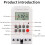 KG316S-II 220VAC 25A Digital Timer  Automatic Electronic Timer Hours/Minutes/Second 168 Hours  Control 8