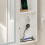 SoBuy Ντουλάπι Μπάνιου BZR239-E-W Λευκό 60x15,5x60cm MDF LED 16
