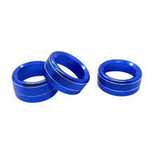 Housse de Protection pour le Bouton de Commande A/C et Multimédia pour 3 Axela CX-4 CX-5 CX-8 CX-9 Bleu