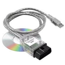 Escáner de Diagnóstico Automático OBD2 VCI para J2534 TIS Techstream V18.00.008 Cable de Diagnóstico con Chip FTDI