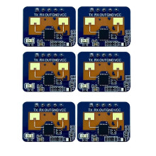 6Pcs 24G MmWave HLK-LD2410C Presence  Sensor Module Human Presence  Sensor Motion Detection Module