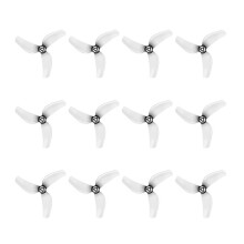12PCS 1811 1.8inch Propeller 1.5mm Center Hole Diameter 3-Bladed Propeller for Meteor75 Pro II B