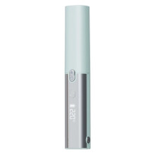 Portable Wireless Hair Straightener Rechargeable Digital Temp Display Ceramic Coating Straightener Curler