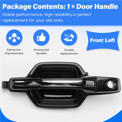 MR970185 Front Left Exterior Outside Door Handle for  Montero 2001-2006 1