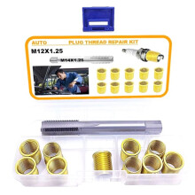 11PCS Thread Repair Kit M10 M12 M14 Tap Thread Inserts for Stripped Hole Cylinder Engine C