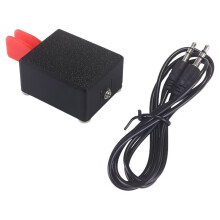 CW Key Dual Propeller Automatic Adjustable Finger Force Electric Morse Code CW Short Wave Key