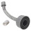 A/C Drain Cleaning Tool for Unclogging and Draining, ABS Plastic Vacuum Hose Compatible with Most PVC Pipe Sizes, Easy 1