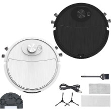 Novo para Aspirador Robô 2027 para Carro, Aspirador Robô para Carro, Limpador para Compacto Robô de Varredura, para Pisos, Pelos de Animais,