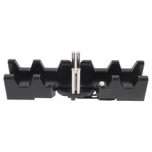 Alipis 1 Herramienta de Corte y Medición de Ingletes para Carpintería y Fontanería, ABS y Acero Inoxidable para Cortes Diagonales Sin Errores