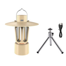 Rechargeable Camping Lantern Stepless Dimming Portable LED Light with Magnetic Base & Hook for Outdoor