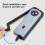 Protective Frame for  Theta SC2 with Adapter Mount and Screw Photography Accessories 5