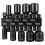 9pcs Hex Nut Driver Set Power Nut Driver Bit Set 1/4 Hex Shank Socket Adapter Drill Bit for Electric Screwdriver Metric 1