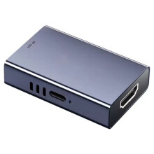 Active -Compatible to DP Converter 8K 60Hz, 4K 144Hz 1080P 360Hz, USB-C Powered, G-Sync VRR, for PS5 PC Monitor