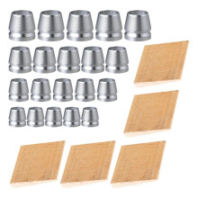 Handle Wedge Kit for Hammer, 25-Pack Wood & Metal Wedges Set for Tool Handle Repair and Reinforcement