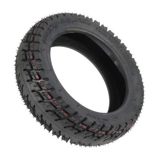 Pneu para Patinete Elétrico 10x2.75-6.5, Pneu Off-Road de 10 Polegadas, Pneu Sem Câmara Reforçado de 10 Polegadas para Patinetes Elétricos de 10