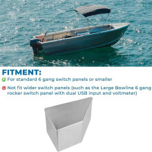 For Fish Finders Bracket Boat Accessories Marine Side Console Panel Mount for Most Boats Marine Bracket Aluminum