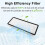 16 Pack Replacement Parts Kit for  Flow 2 Robot Vacuum Cleaner 4