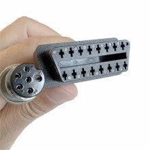 Para Conector OBD2 de para Cable de para Motocicleta Cable de Extensión para de 6 Pines A Cable OBD2 de 16 Pines