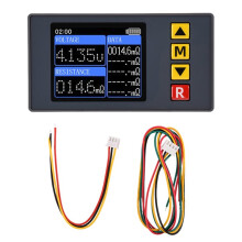 TS457 Tester Rezystancji Wewnętrznej 5 V, 1,77-Calowy Kolorowy Ekran LCD TFT, Tester Akumulatorów 18650, Metoda AC 4-Przewodowa