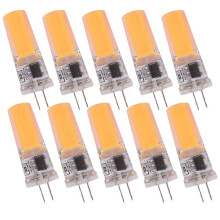 10 Pièce Ampoule LED G4 COB AC220V 5W Ampoule Maïs 360 Angle de Faisceau Remplace Halogènes Lumières de Lustre 3000K