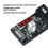 DC12V 5A 6-Channel PWM Fan Speed Controller Digital RPM Display  Interface Manual Adjust PC Case Fan Regulator Hub 6