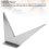 Multi Angle Miter Square Protractor for Precise Measurements At 30/45/90/120 Degrees Machinist Engineers Protractor Tool 3