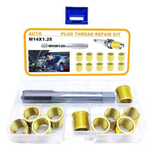 11PCS Thread Repair Kit M10 M12 M14 Tap Thread Inserts for Stripped Hole Cylinder Engine D