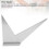 Multi Angle Miter Square Protractor for Precise Measurements At 30/45/90/120 Degrees Machinist Engineers Protractor Tool 5