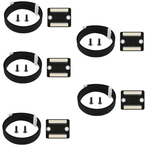 5 Sets for Snapmaker U1 3D Printer Filament Feeding Extension Cable Module Suitable Several Filament Spools Extend Cable