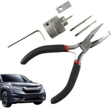 Car Lock Pin Removal Extractor Repair Tool Ignition Cylinder Removal Tool Locked Keys in Car Opener Kit Repair Tool Kit