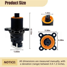 2pack 974-5319 Shower Cartridge Replacement for Pfister 0X8/JX8/VB8/JV8 Valves Replaces 974-042, 974-0420