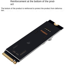 Adaptador M.2 NVME MKEY para USB 3.2 de Alta Velocidade (20 Gbps) com PCIe M.2 M Key para USB 3.2, Placa de Expansão para Painel Frontal com Chipset