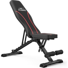 Faltbare Kraftbank FED FITNESS – 8 Rückenlehnenpositionen – 4 Sitzpositionen – 3 Beinverstellungen – Max 300 kg
