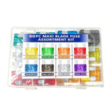 60 Pcs Car Fuses Automotive Blade Type Micro Fuse Assortment in Box 20A//30A/40A/50A/60A/70A/80A/100A